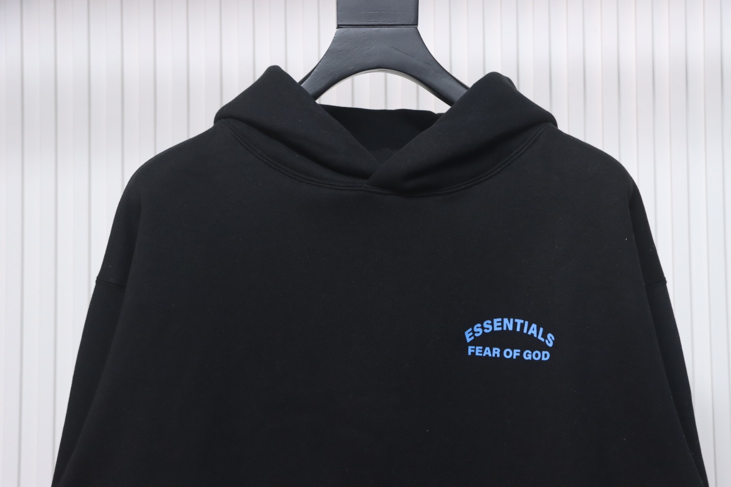 Fear of God Essentials Hoodie Black