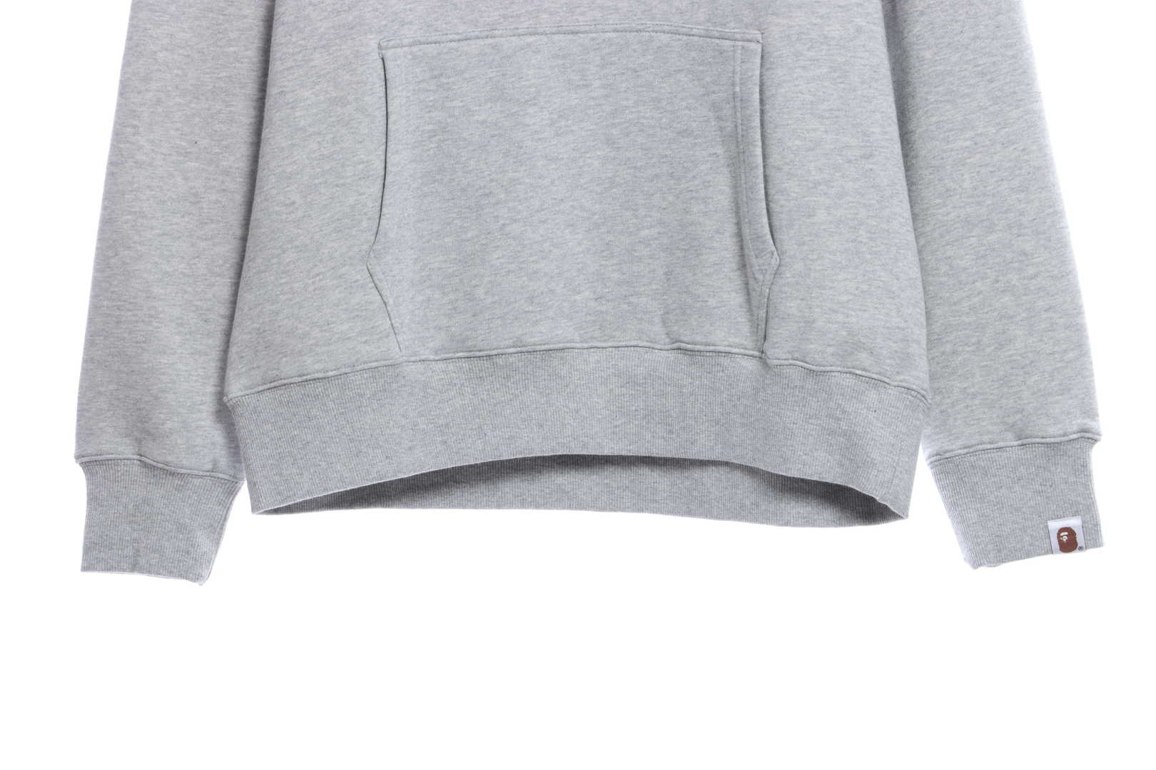 BAPE Pullover Hoodie Heather Grey