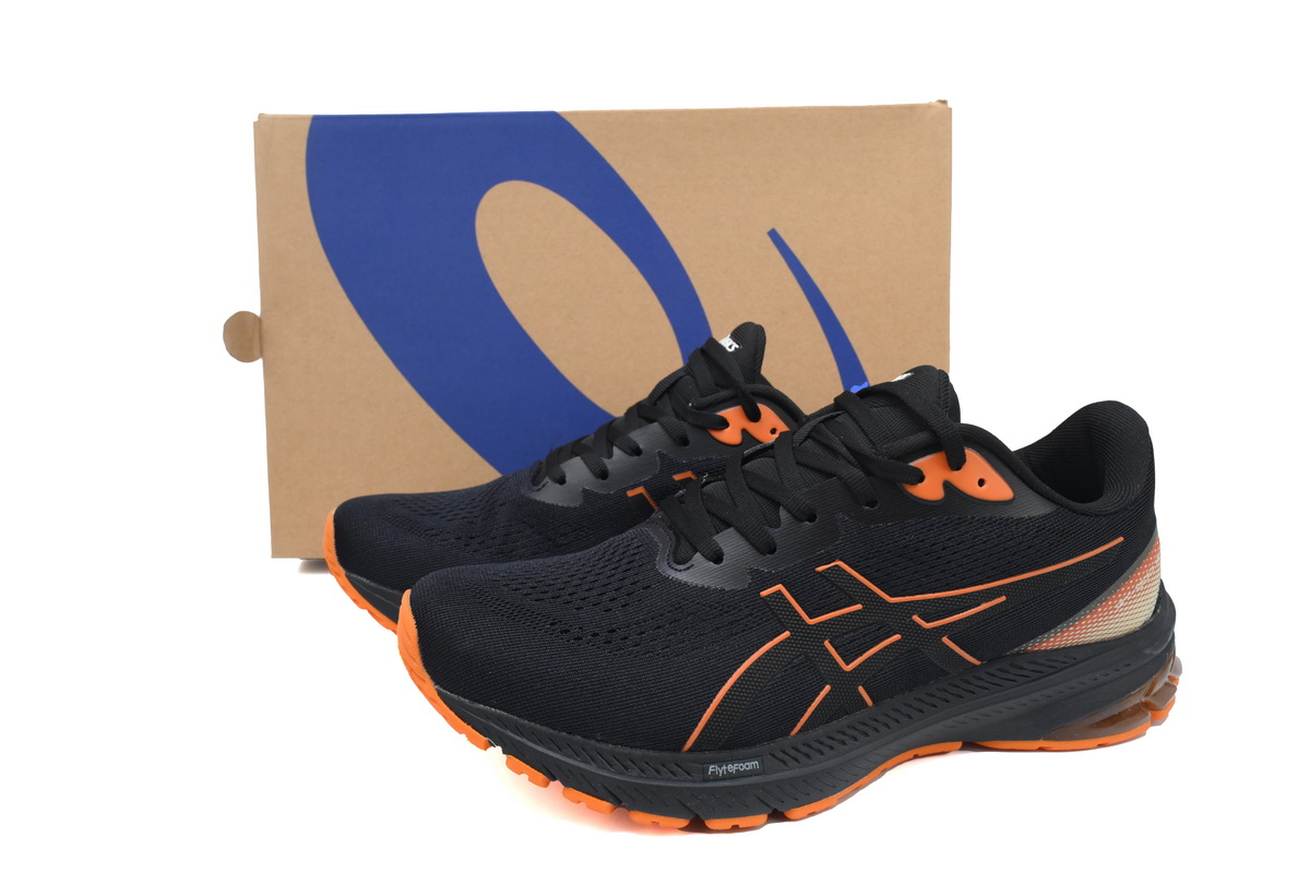ASICS GT-1000 12 GTX Black Bright Orange 1011B684-001