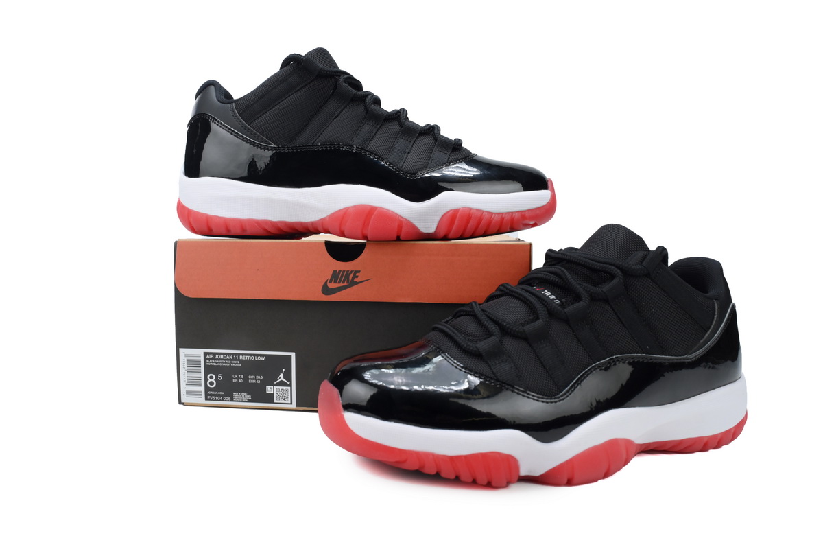 Jordan 11 Retro Low Bred FV5104-006