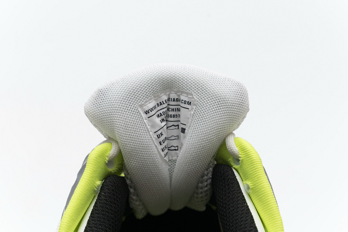 Balenciaga Track 2 Sneaker White Fluo Yellow 568515 W2ON3 9073