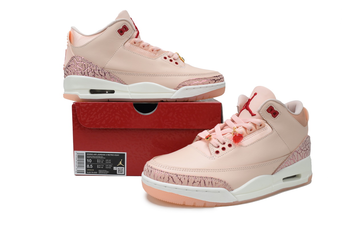 Jordan 3 Retro Valentine's Day Treat Yourself HJ0178-600