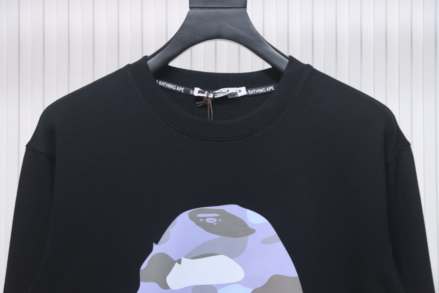 BAPE Logo Hoodie Black