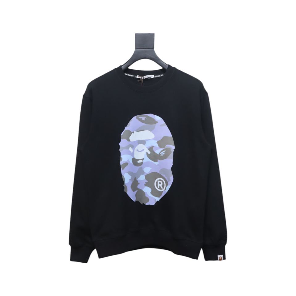 BAPE Logo Hoodie Black