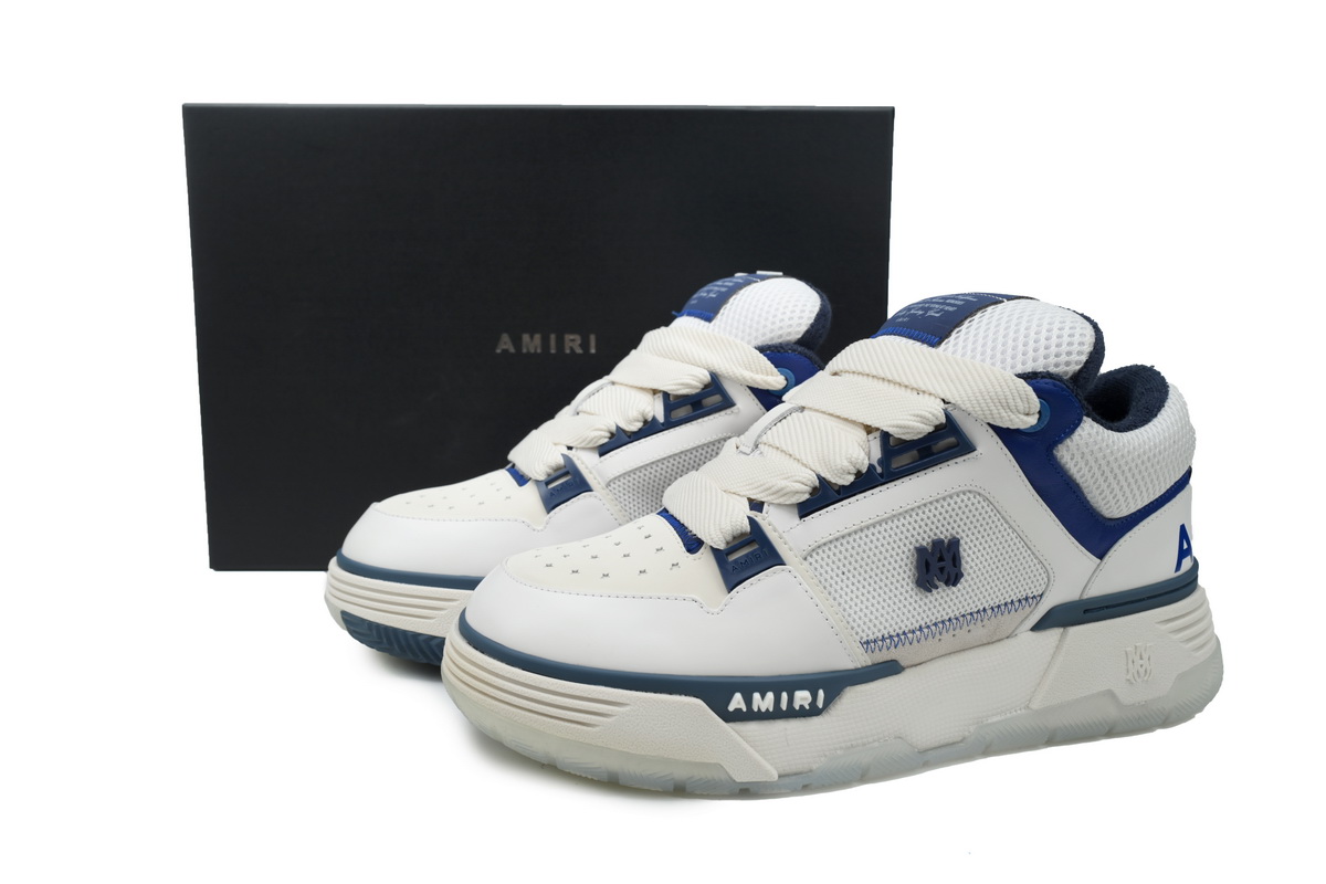 AMIRI MA-1 Leather Dark Blue