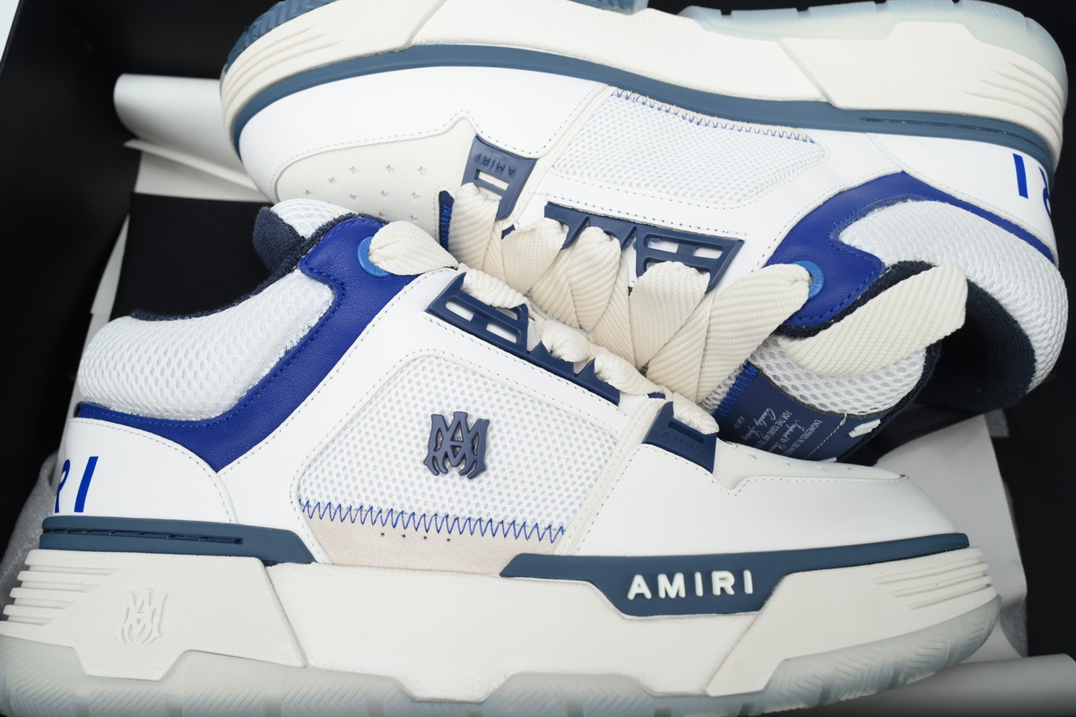 AMIRI MA-1 Leather Dark Blue