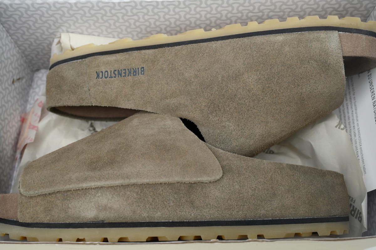 Birkenstock Los Feliz Suede Fear Of God Dark Brown