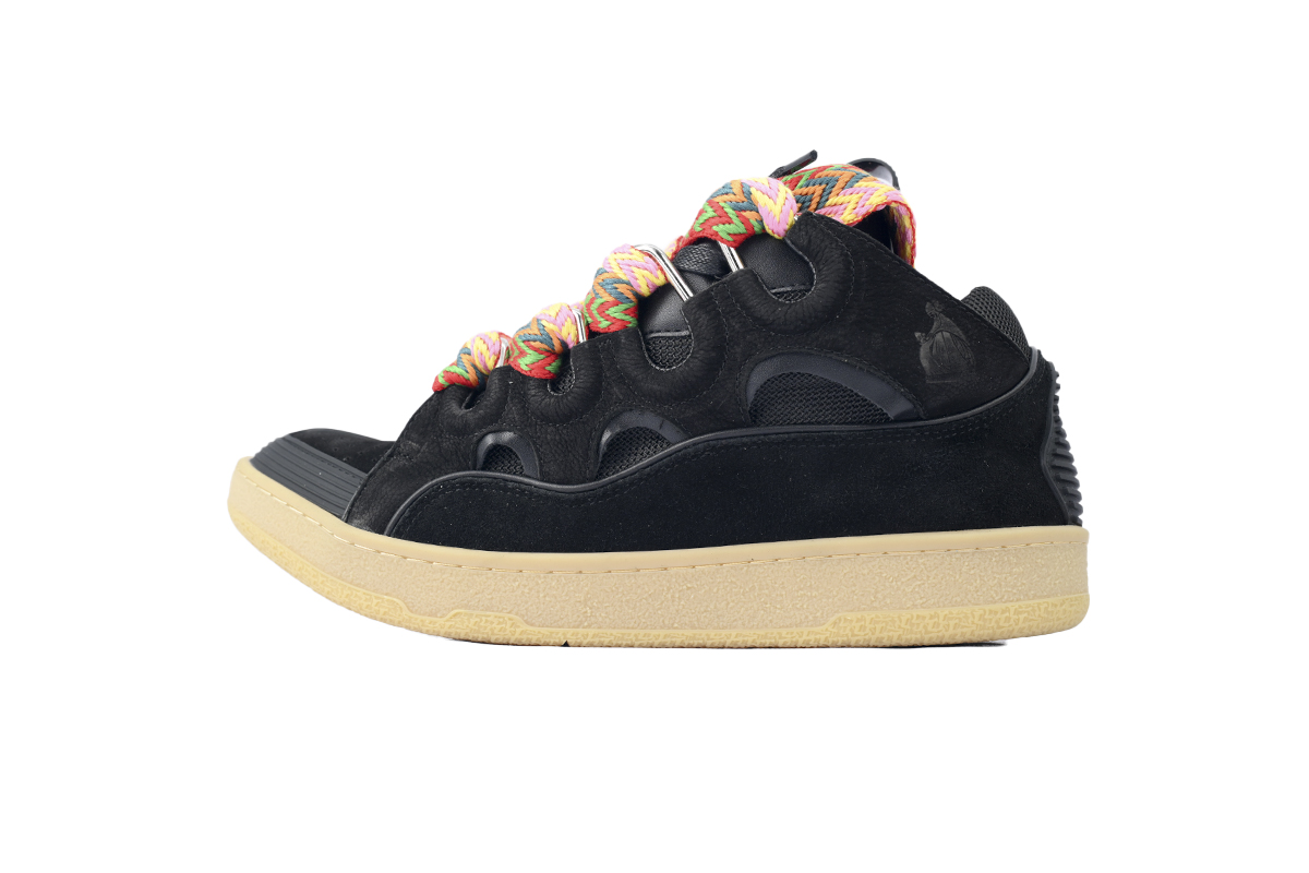 Lanvin Leather Curb Black FM-SKRK11-DRAG-A2010
