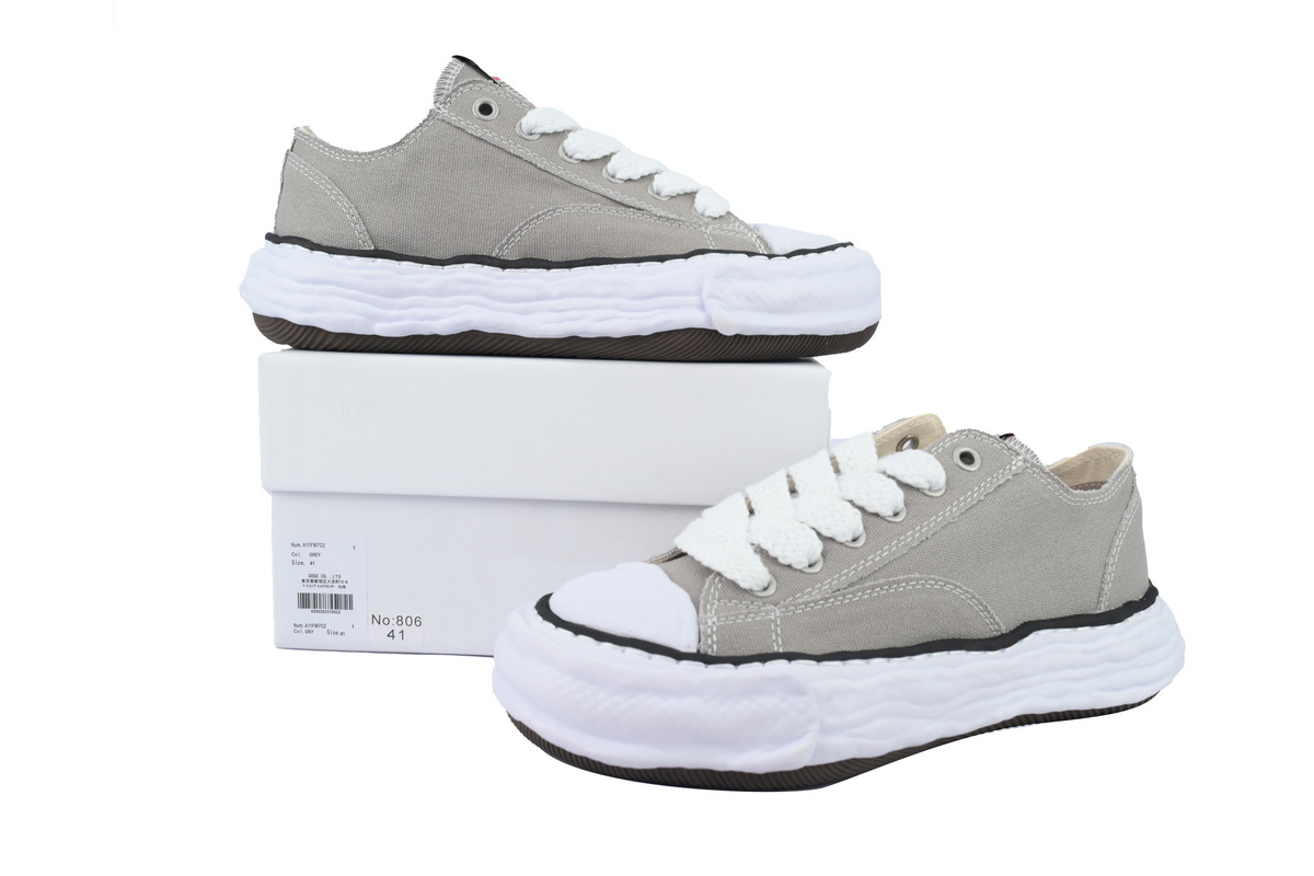 Maison Mihara Yasuhiro Peterson 23 OG Sole Canvas Low Grey
