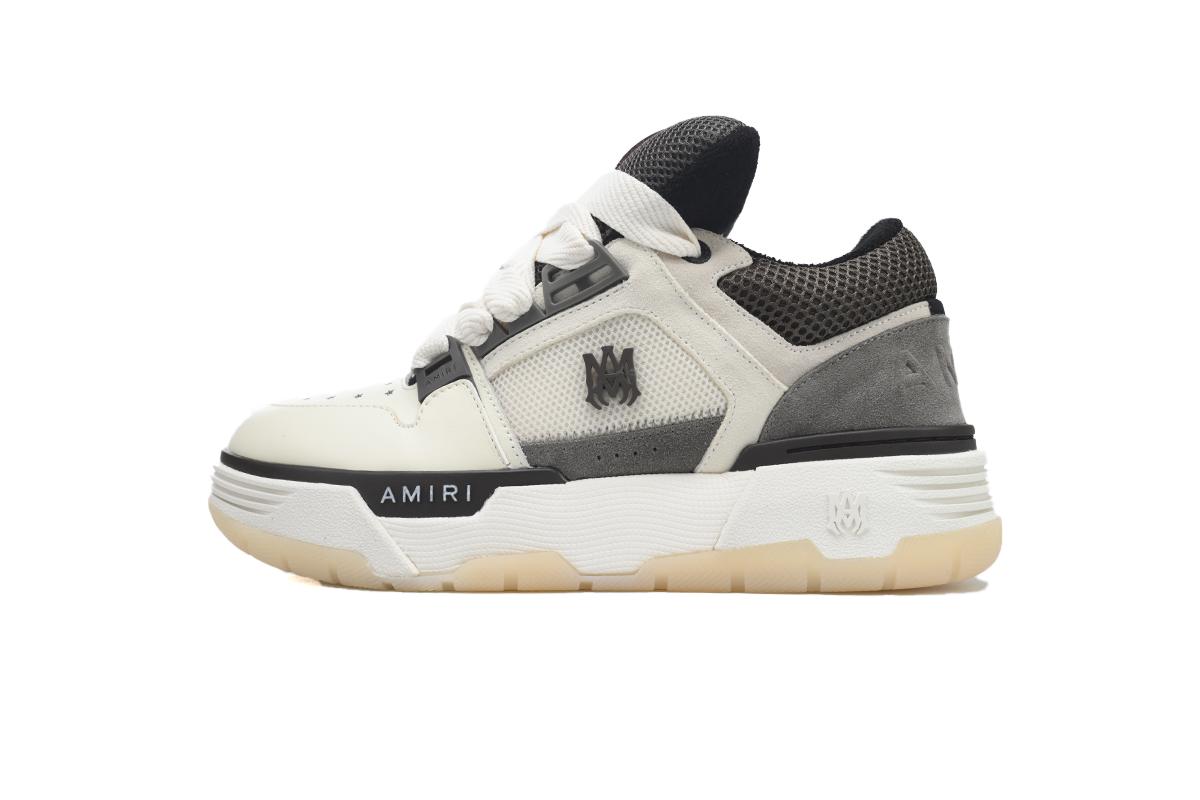 AMIRI MA-1 Leather Black Grey
