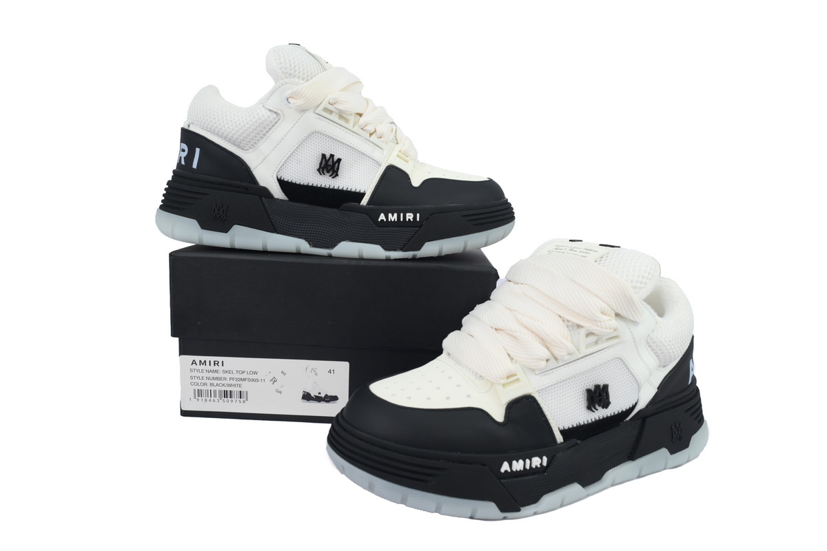 AMIRI MA-1 White Black