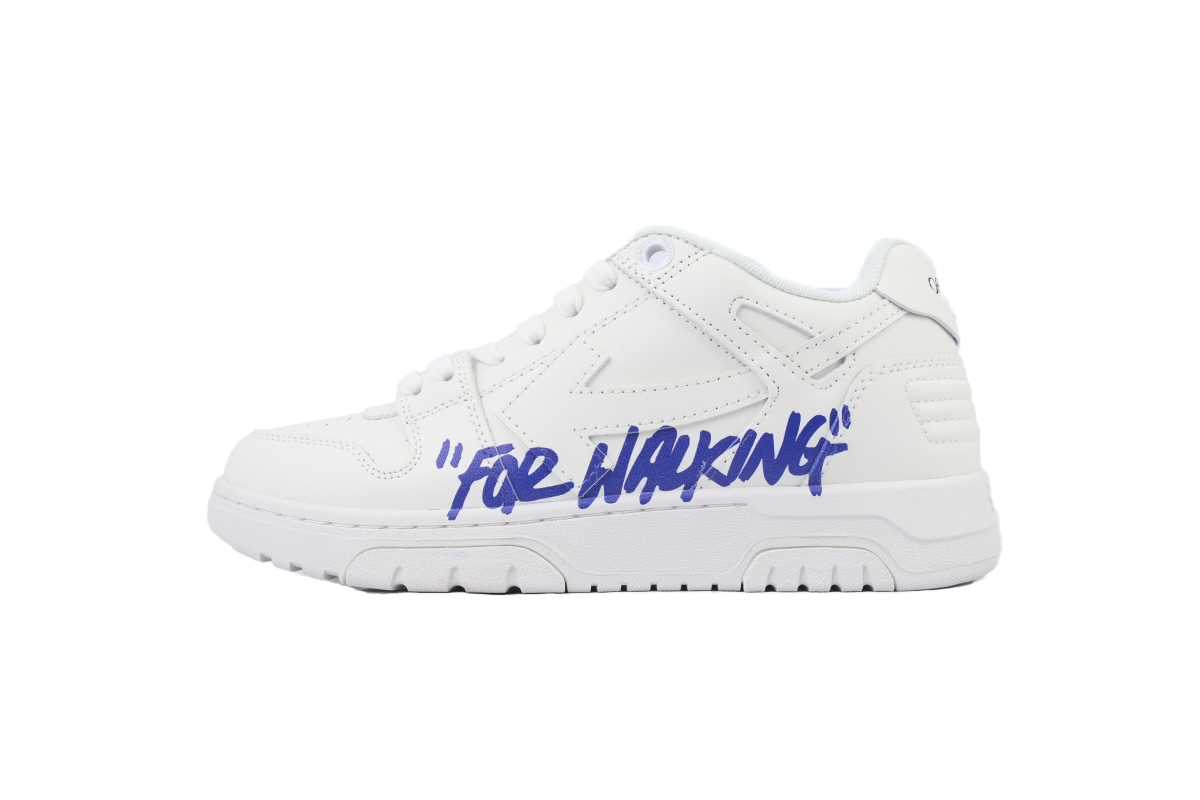 OFF-WHITE Out Of Office White and Blue Letters OMIA189F 24LEA006 0145