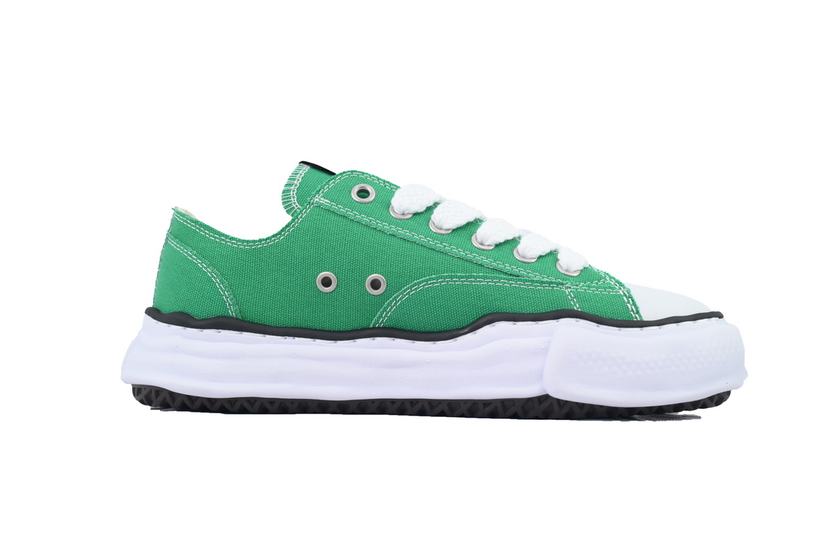 Maison Mihara Yasuhiro Peterson OG Sole Canvas Low Green