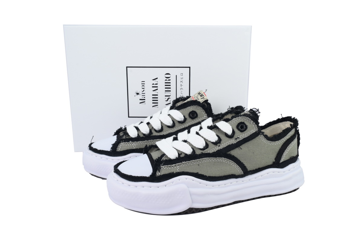 Maison Mihara Yasuhiro Peterson Low Snkeaer Blackish Green