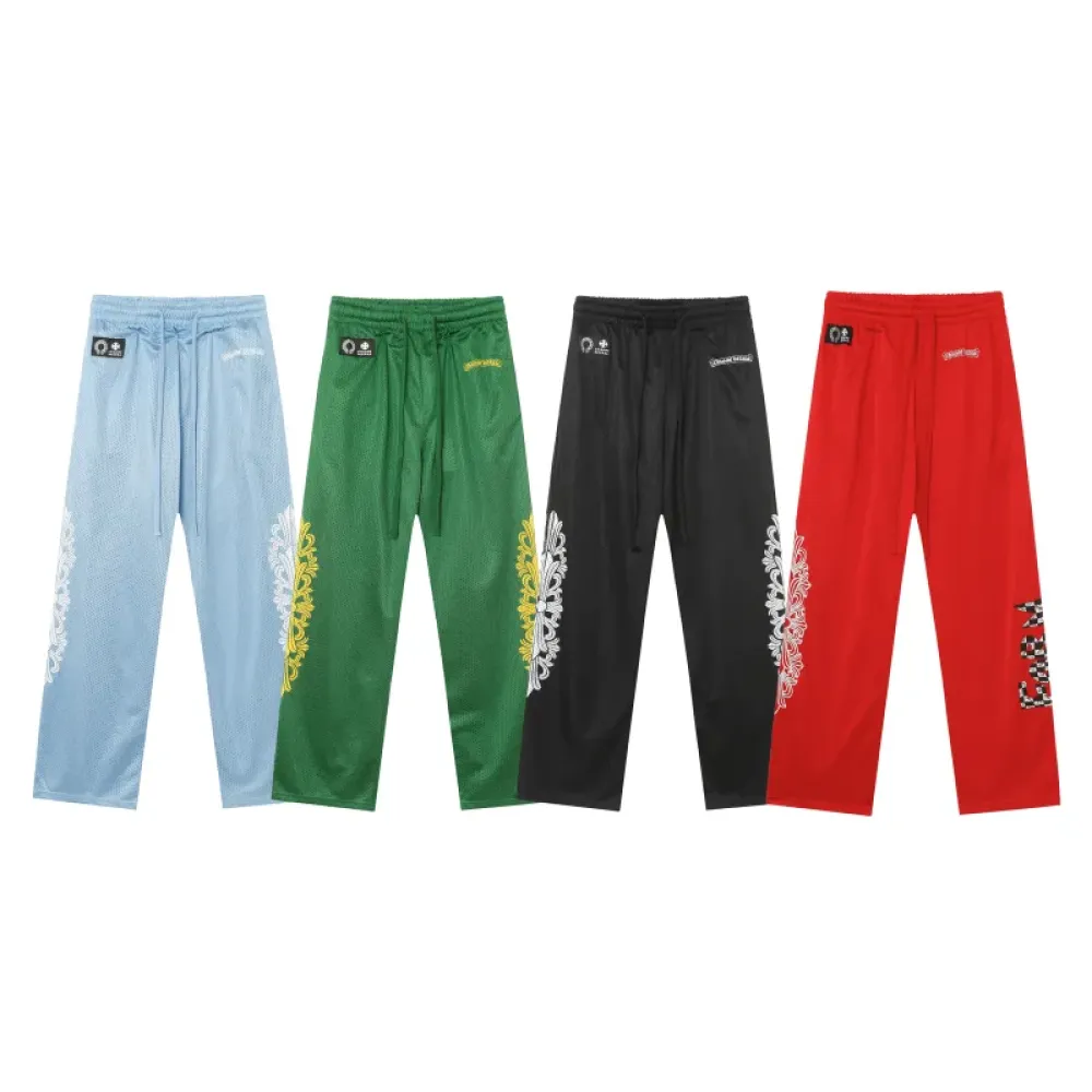 Chrome Hearts Floral Nylon Mesh Trackpants