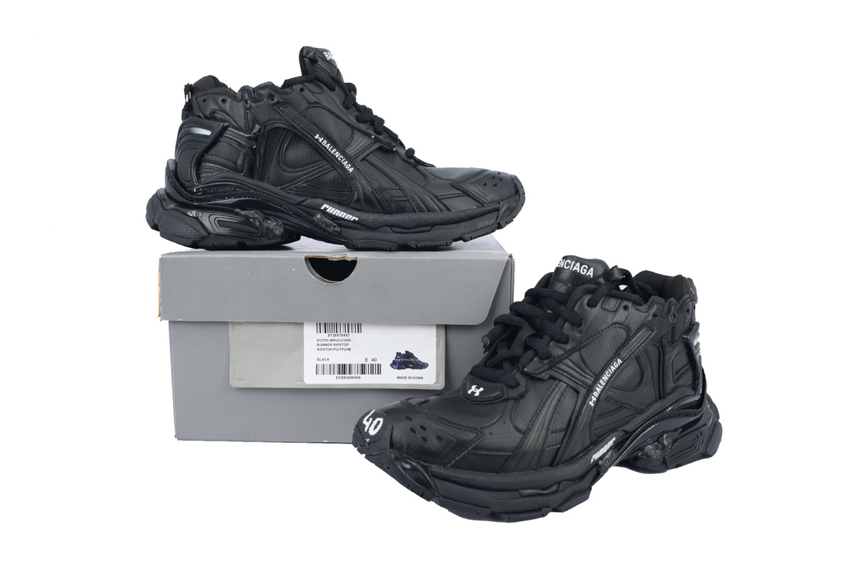 Balenciaga Runner x Under Armour Black
