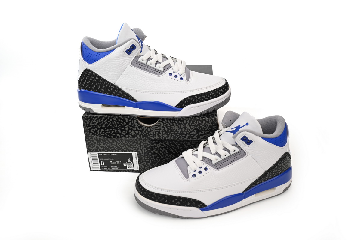 Air Jordan 3 Retro Racer Blue CT8532-145