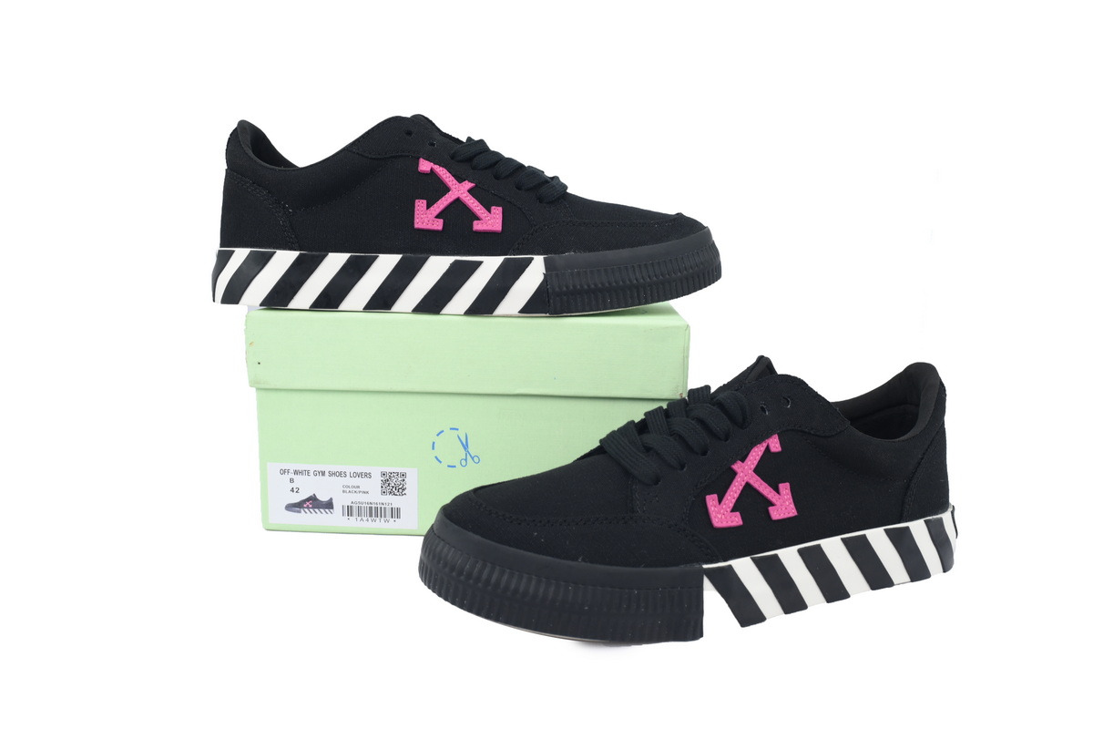 OFF-WHITE Vulc Low Black Violet OMIA085R20D330501029