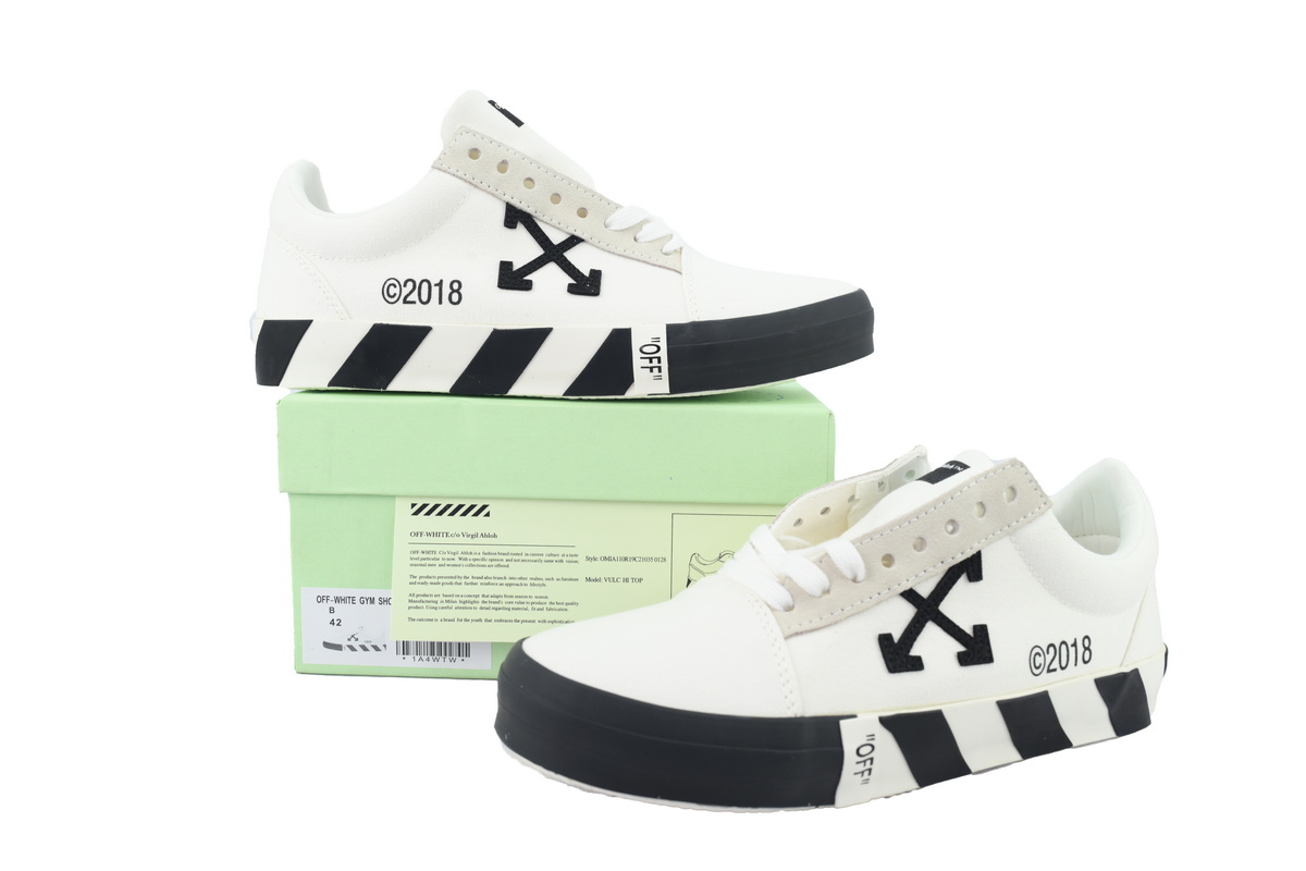 OFF-WHITE Vulc Low White OMIA085E183510010100
