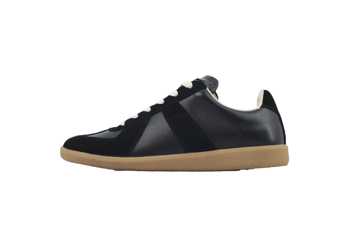 Maison Margiela Replica German Army Trainer (GATs) Black Gum