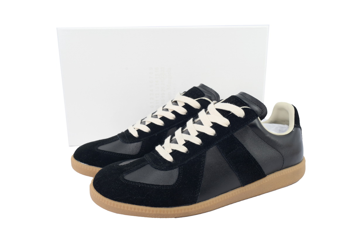 Maison Margiela Replica German Army Trainer (GATs) Black Gum