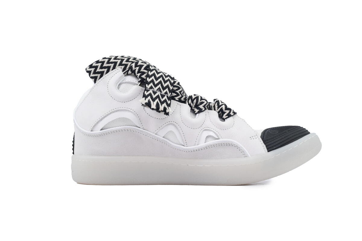 Lanvin Curb Sneakers White Transparent