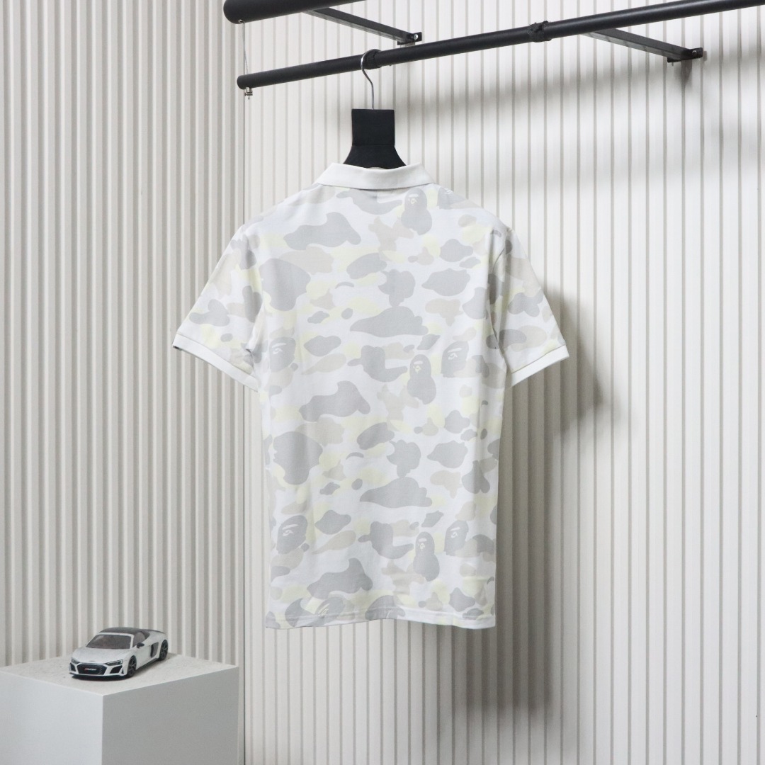 BAPE Polo T-shirt White