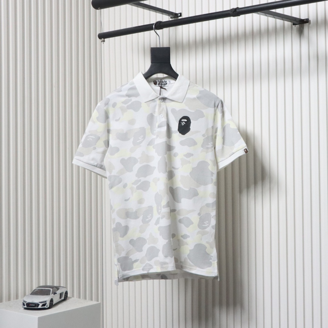 BAPE Polo T-shirt White