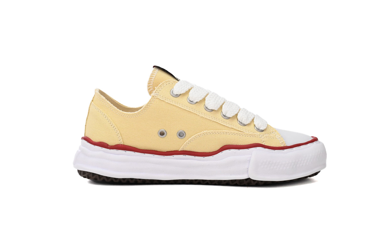 Maison Mihara Yasuhiro Peterson OG Sole Canvas Low Natural