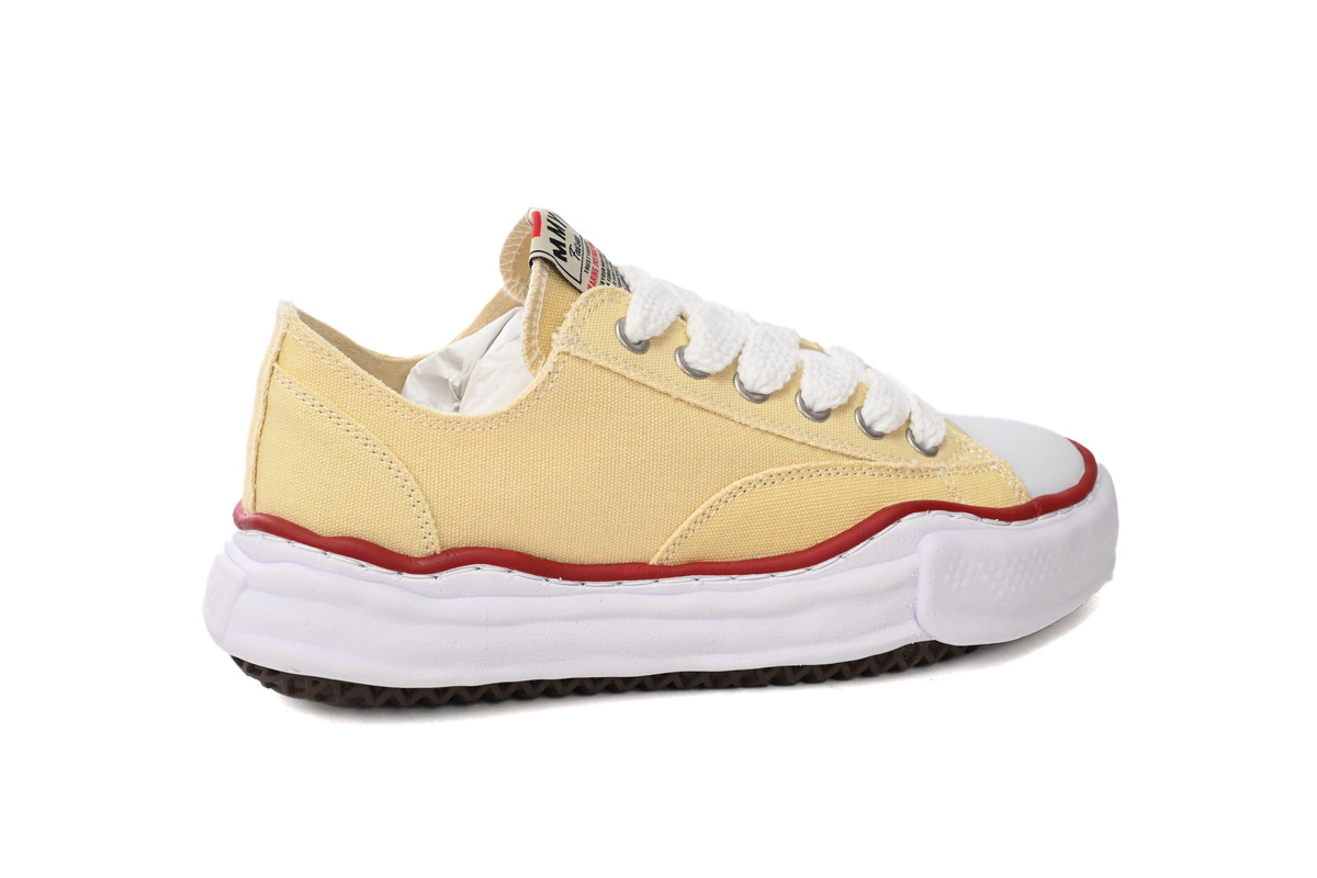 Maison Mihara Yasuhiro Peterson OG Sole Canvas Low Natural
