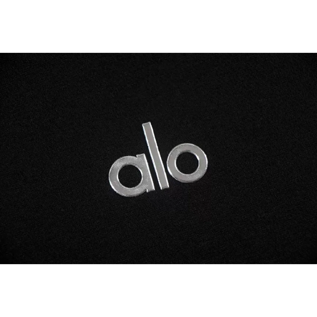 Alo Yoga Accolade Full Zip Hoodie Black Grey