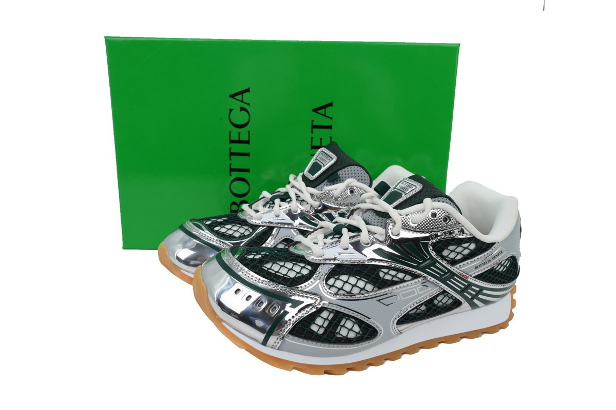 Bottega Veneta Orbit Billiard Silver