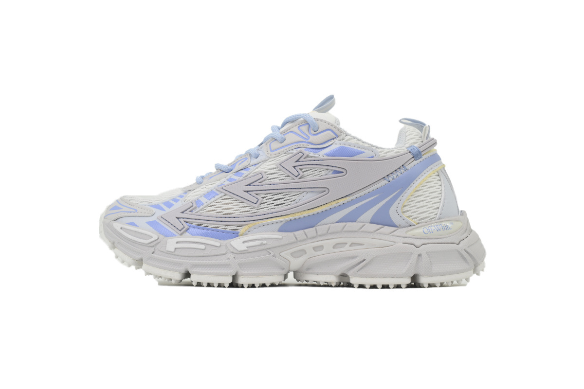 OFF-WHITE Out Of Office OOO Low Tops Blue OMIA295F24 FAB00 10039