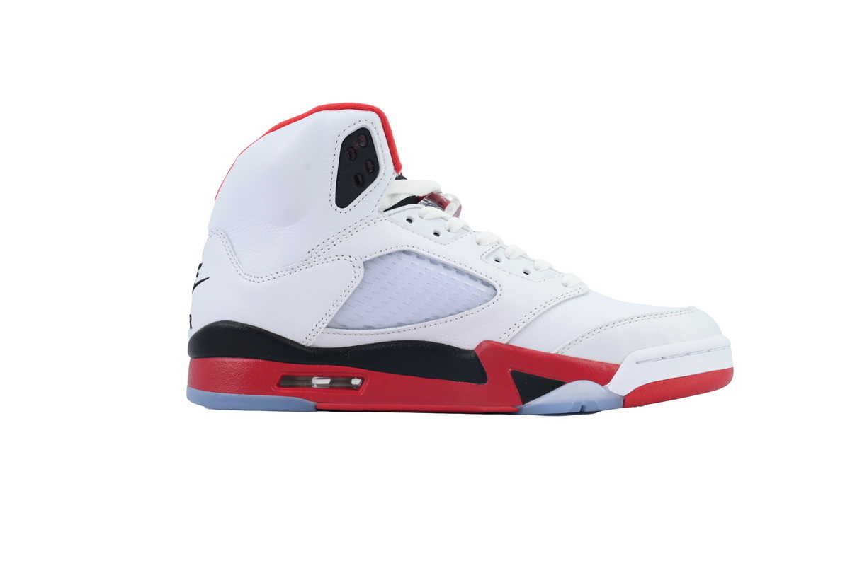 Jordan 5 Retro Fire Red Black Tongue 2025 HQ7978-101