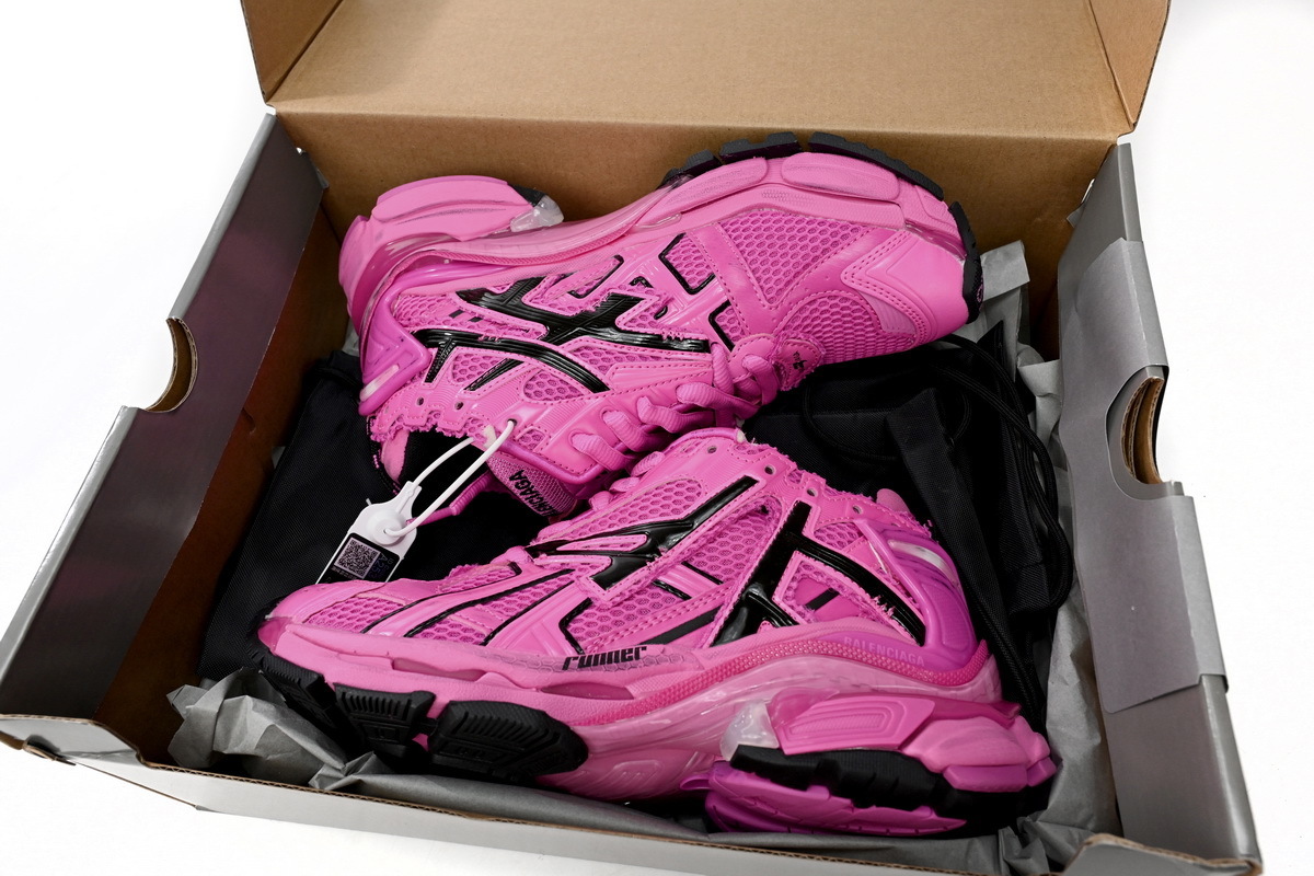 Balenciaga Runner Sneaker Dark Pink 677402 W3RB2 5510